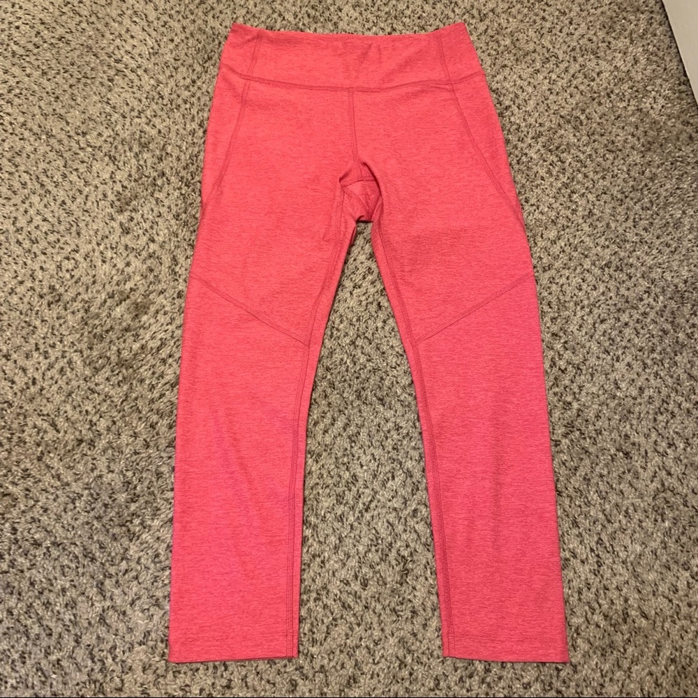 OV 3/4 Warmup Leggings, Flamingo, Medium